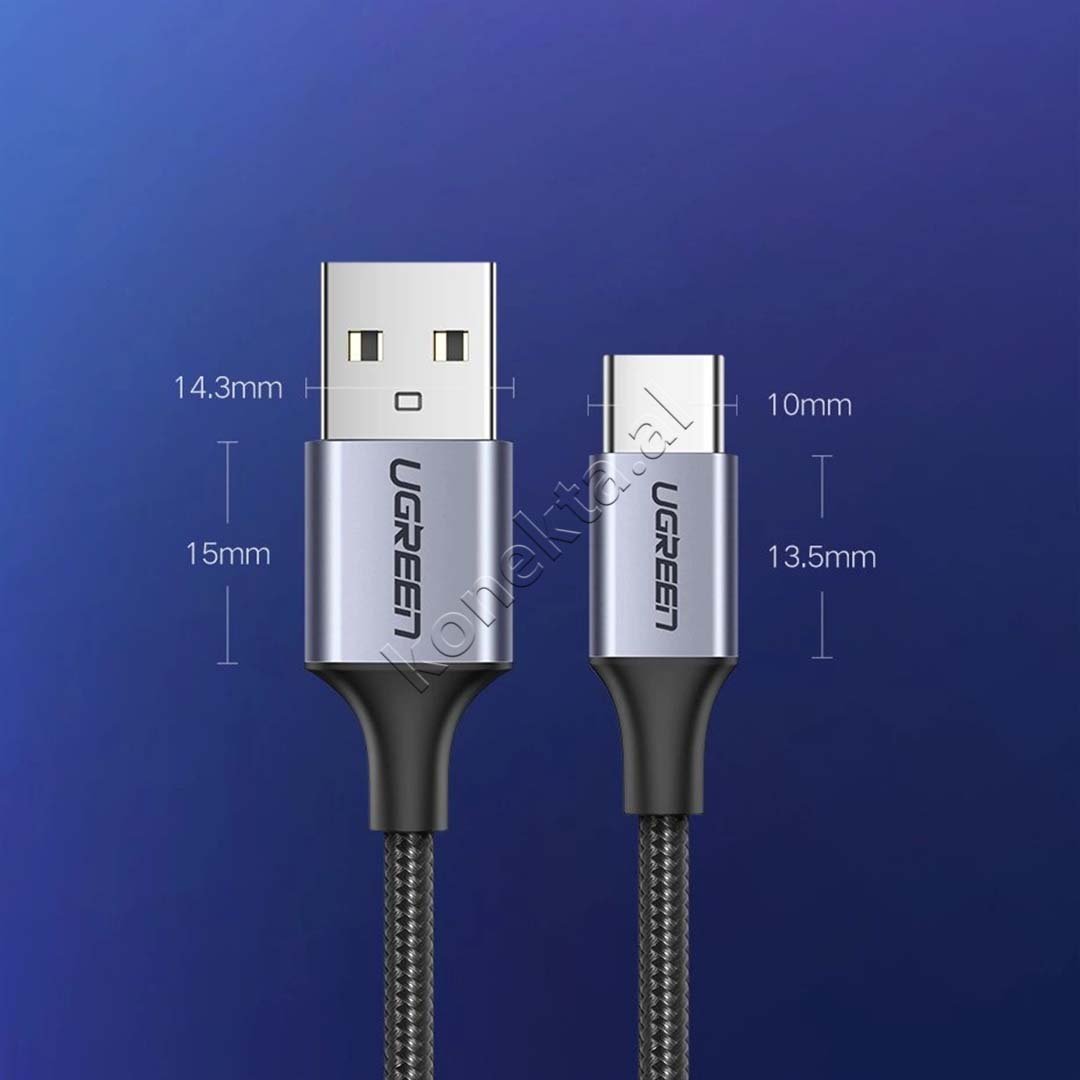 UGreen USB-A to USB-C Cable, 1m/1.5m - Thumbnail 7