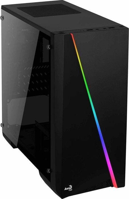 Aerocool Cylon Mini Case, Black, Mini Tower - Thumbnail 2