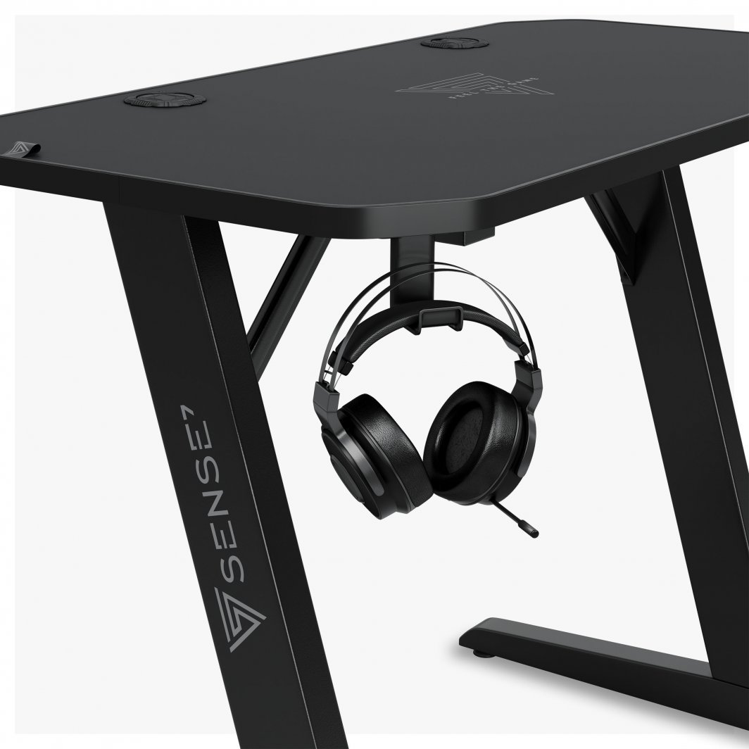 SENSE7 Nomad Classic Table, 100cm x 50cm, Black - Thumbnail 7