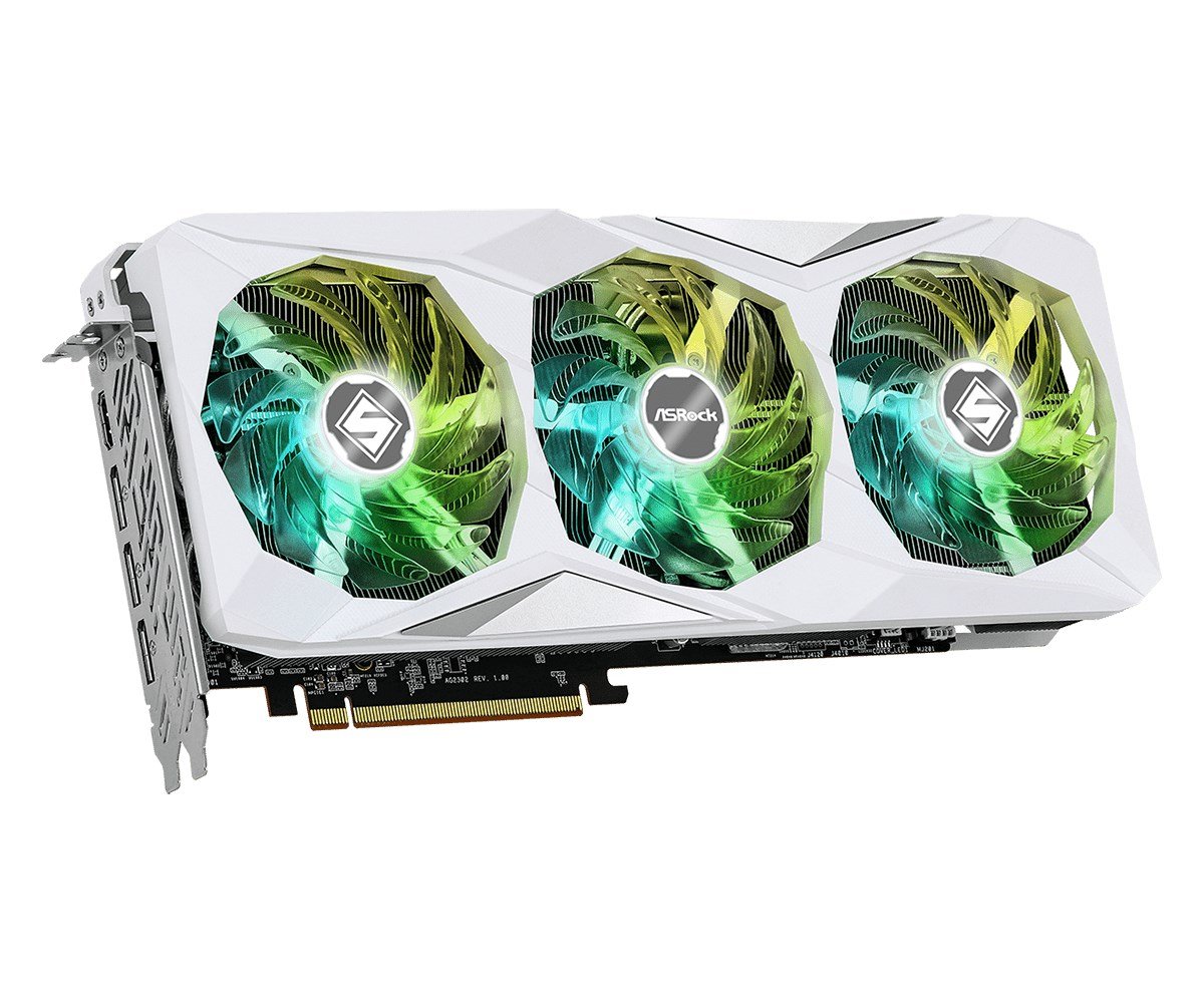 ASRock Radeon RX 7800 XT Steel Legend OC Graphics Card, 16GB GDDR6 - Thumbnail 3