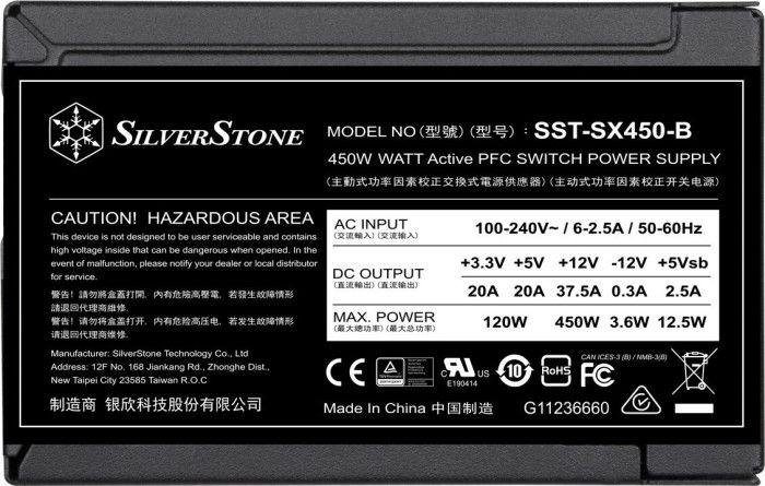 SilverStone SX450-B Power Supply, 450W - Thumbnail 3