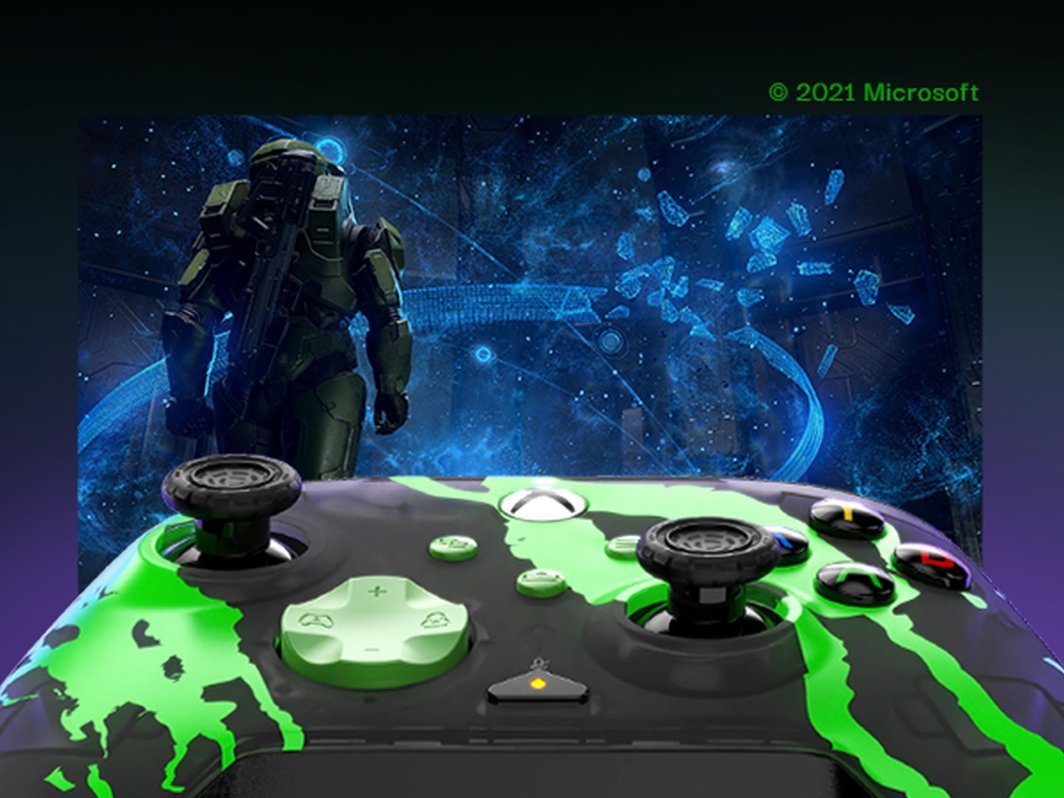 PDP XS Rematch Controller, Wired, Black / Green - Thumbnail 41