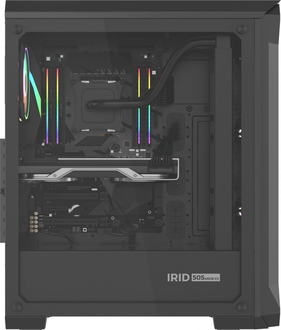 Genesis IRID 505 ARGB V2 Case, Midi Tower - Thumbnail 11