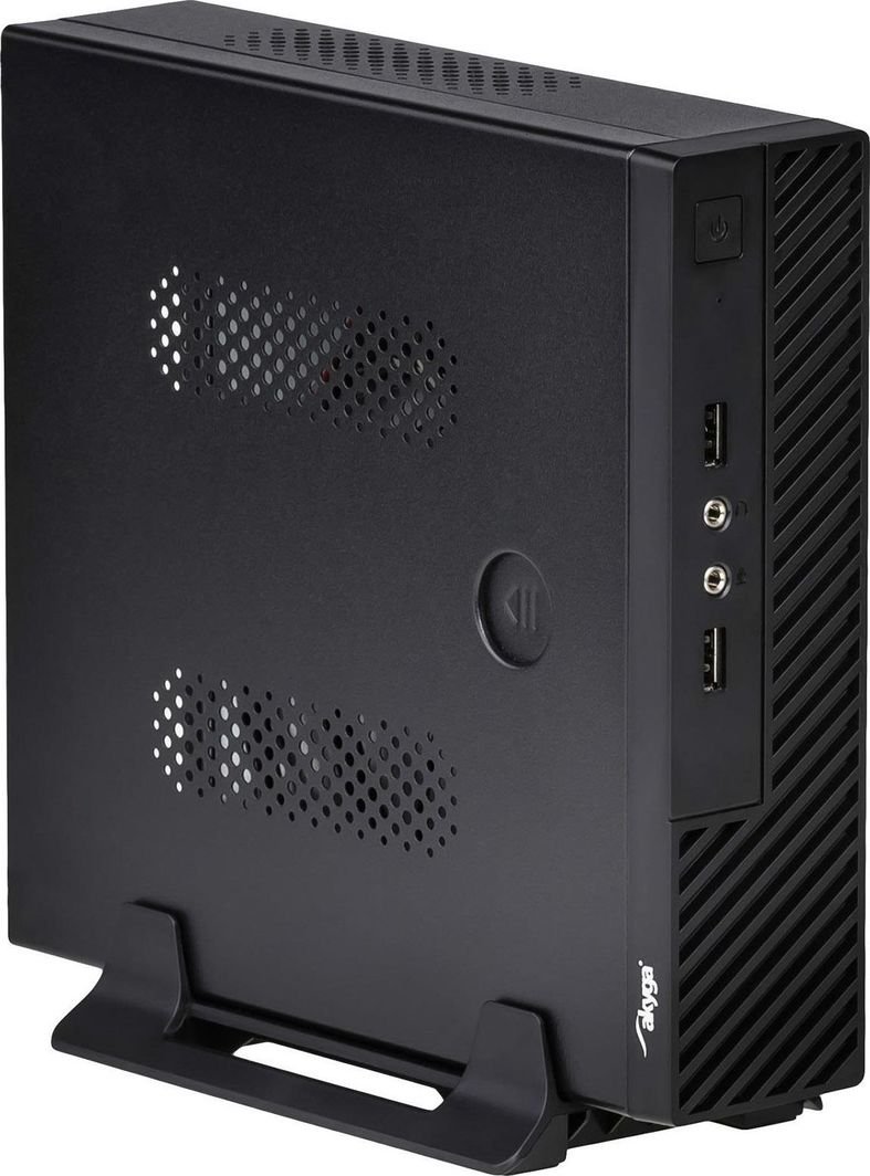 Akyga AK-100-01BK Case, Mini Tower, Black - Image 1