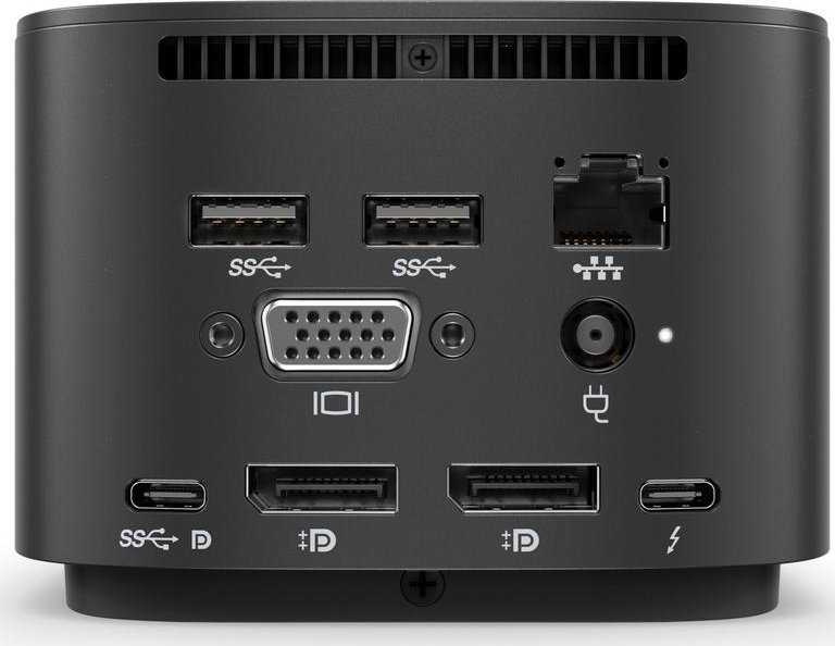 HP Thunderbolt G2 Docking Station, Black - Thumbnail 3