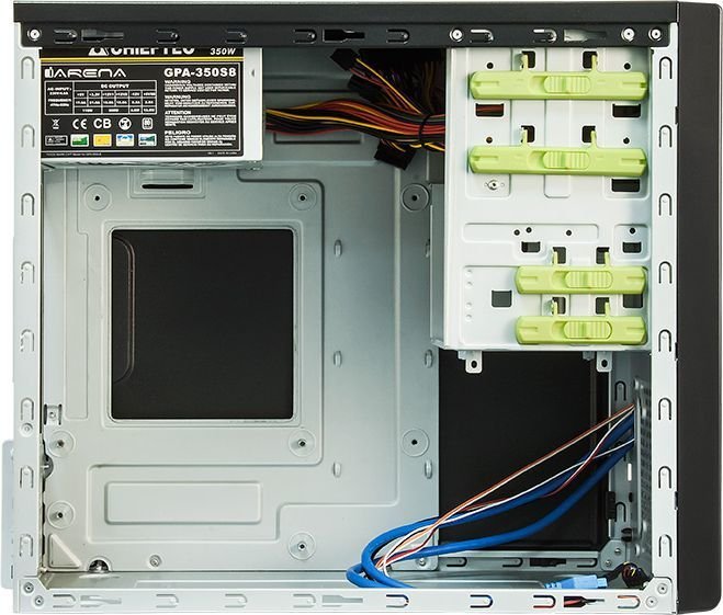 Chieftec XT-01B-350GPB Case, Mini Tower - Thumbnail 5