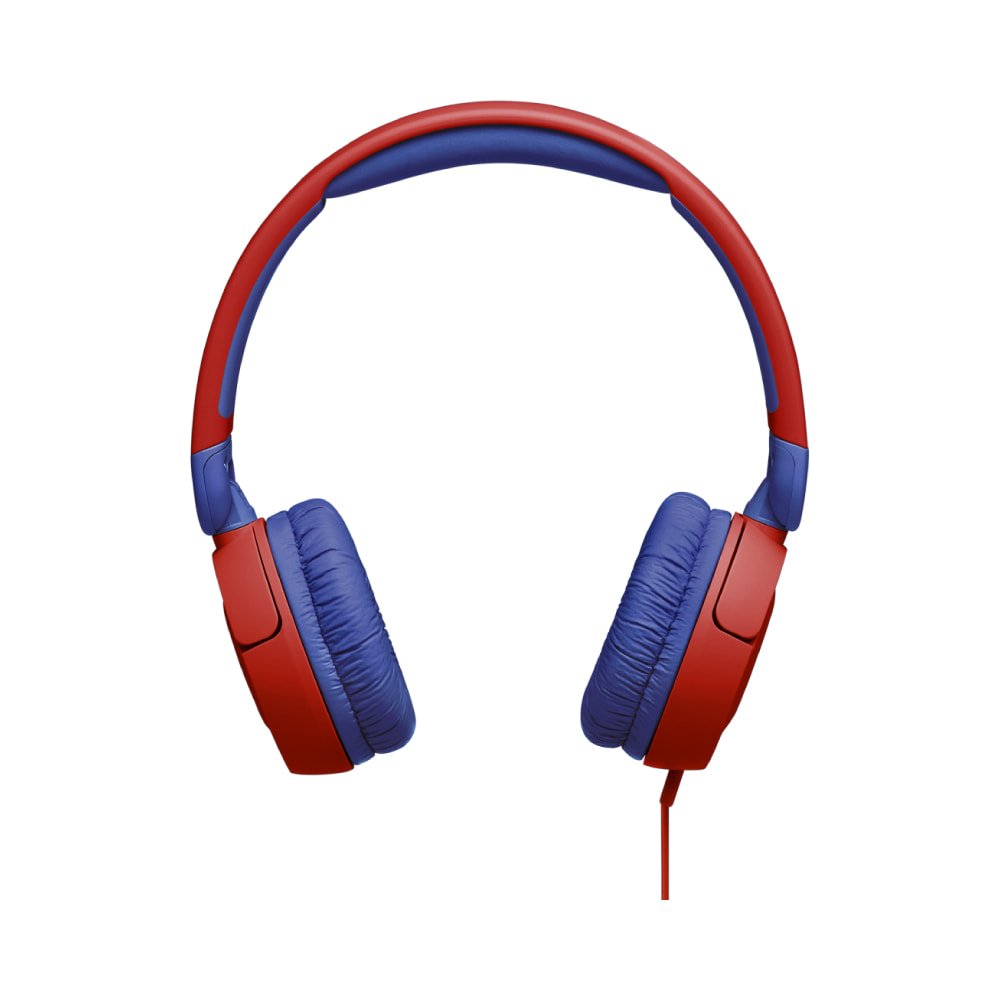 JBL JR310 Kids Headphones, Blue/Red - Image 1