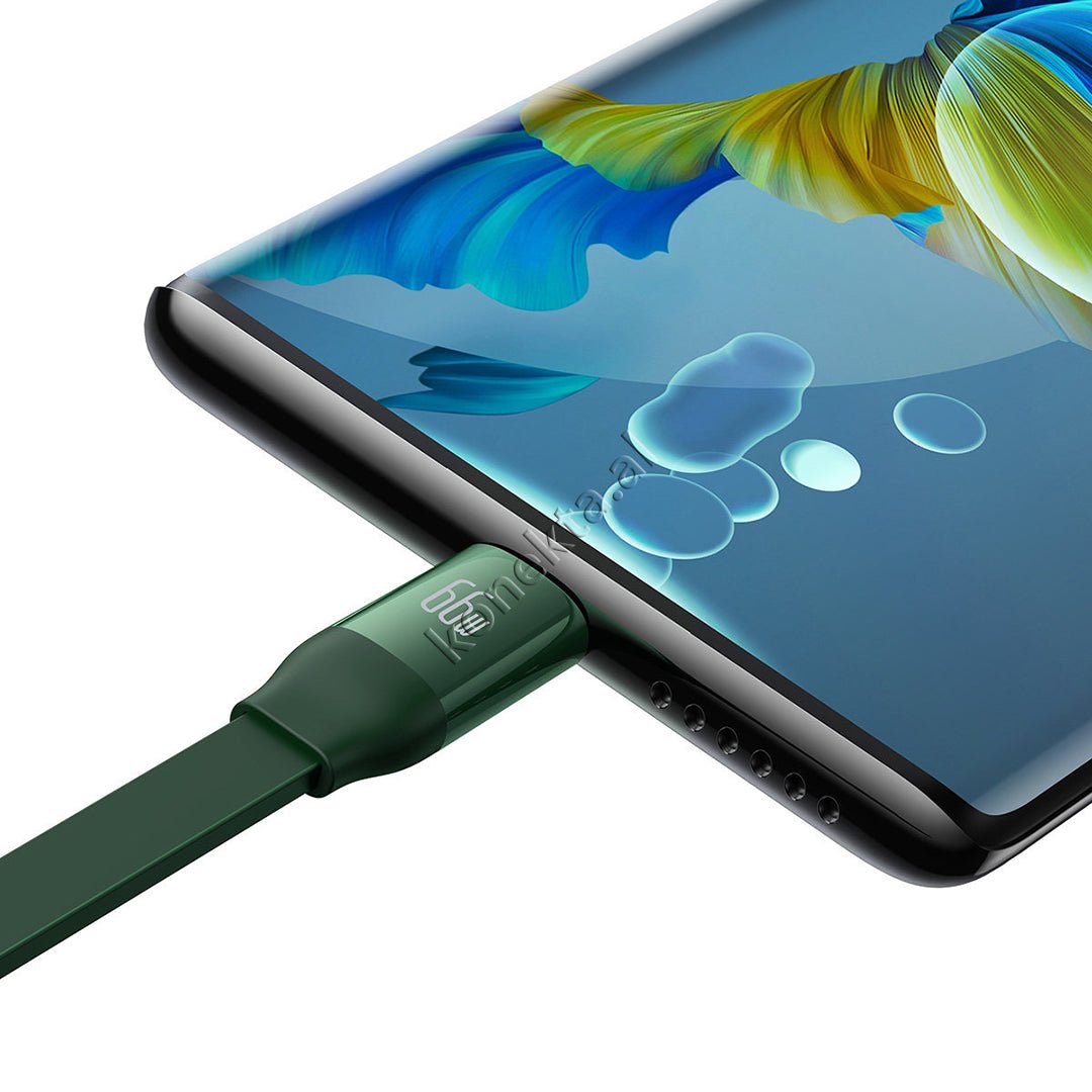 Baseus 3 in 1 Charging Cable, Type-C / Lightning / Micro, 66W, 1.1m - Thumbnail 14