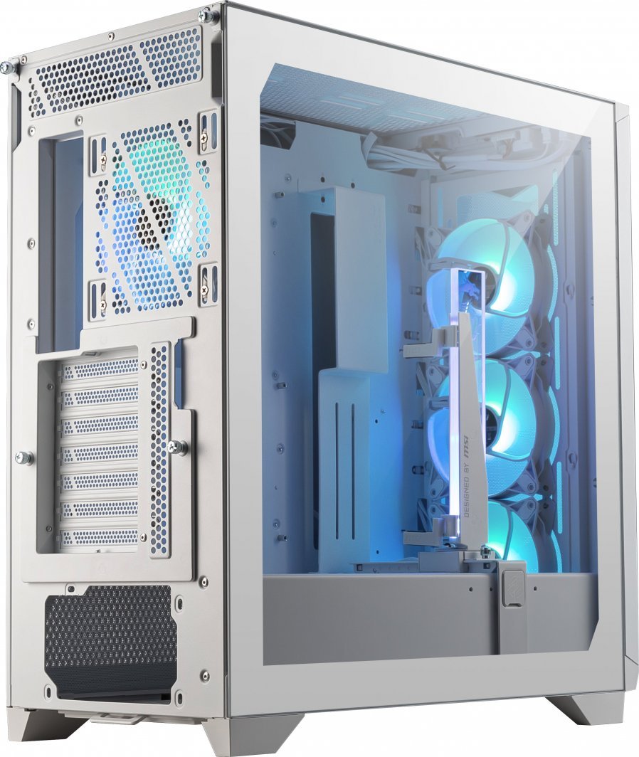MSI MPG Gungnir 300R Airflow Case, Midi Tower - Thumbnail 5