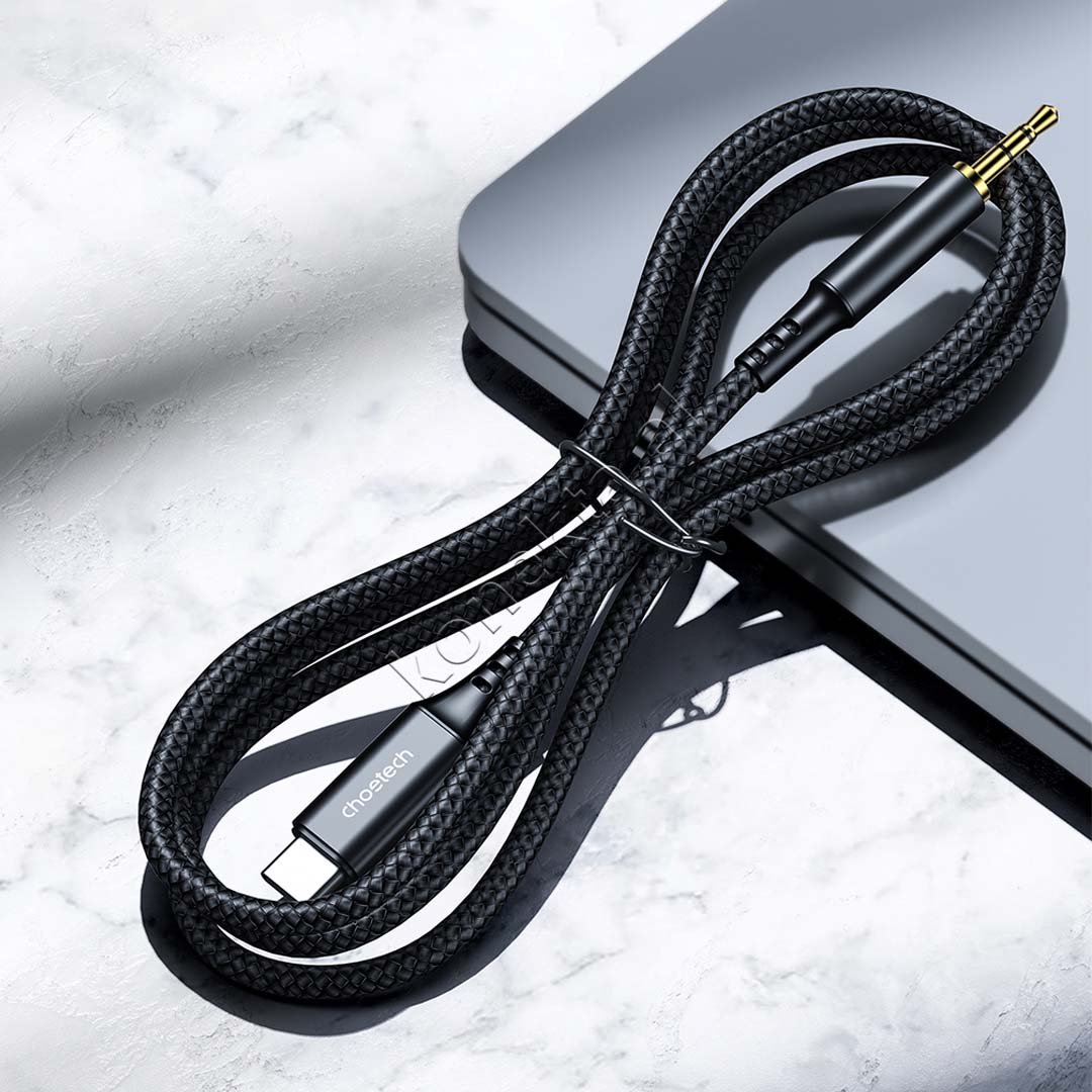 Choetech Aux Cable 3.5mm to Type-C 2m - Thumbnail 4
