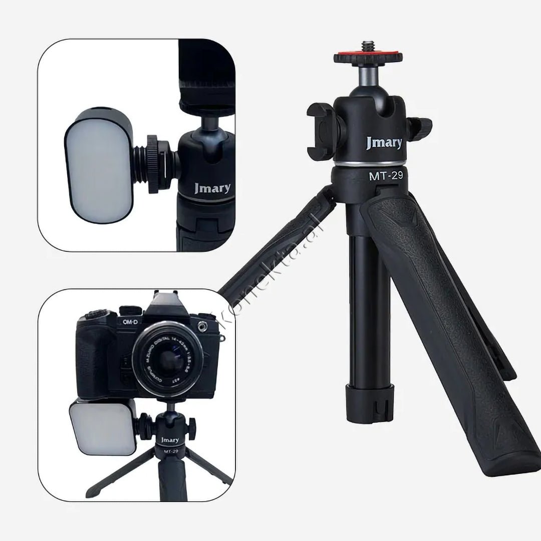 Jmary Tripod, Adjustable Length, Aluminum & ABS - Thumbnail 4