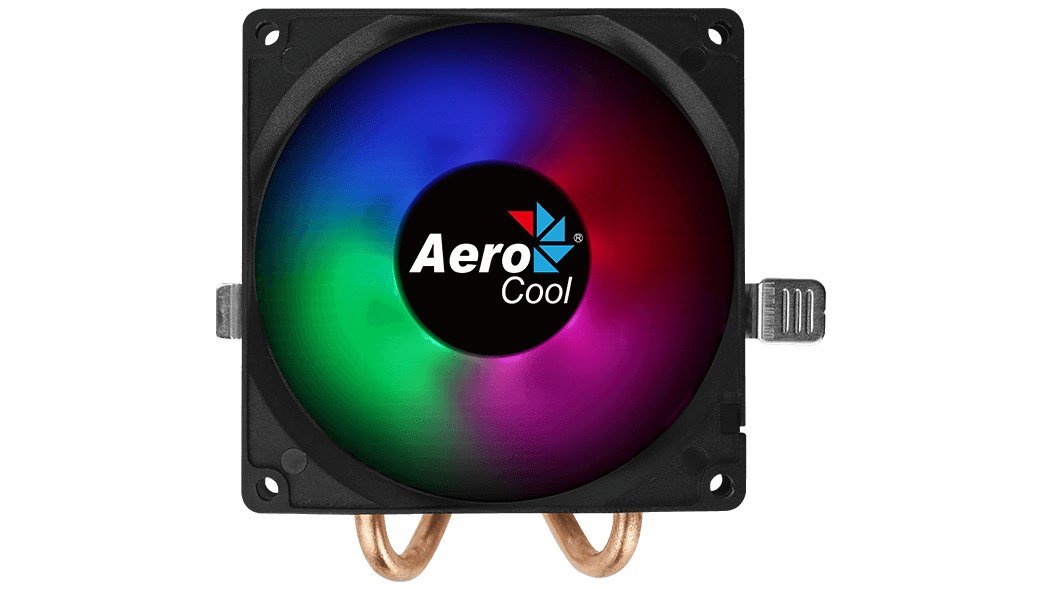 Aerocool Air Frost 2 CPU Cooler, 110W TDP, 9cm, Black - Thumbnail 7