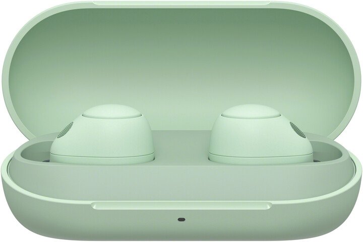 Sony WF-C700N Earbuds, Green - Thumbnail 3