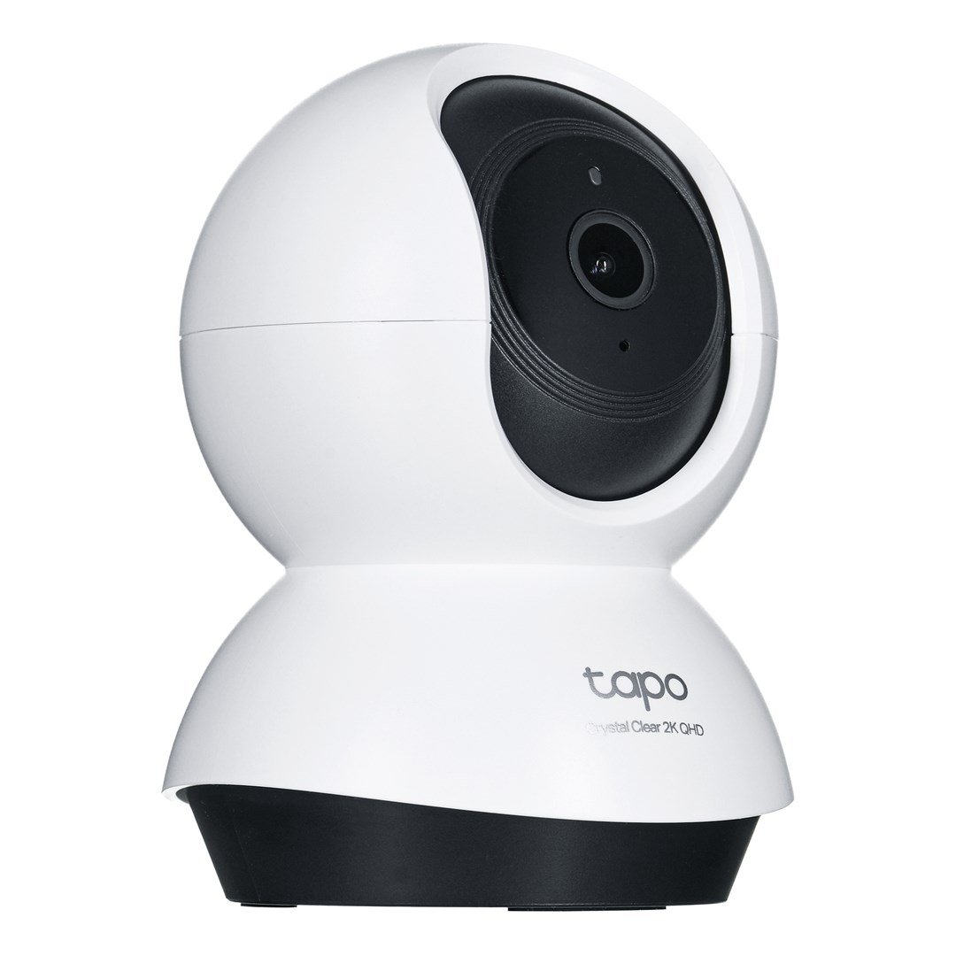 TP-LINK Tapo Pan/Tilt AI Camera, 2 MP, 2560 x 1440, White / Black - Thumbnail 2