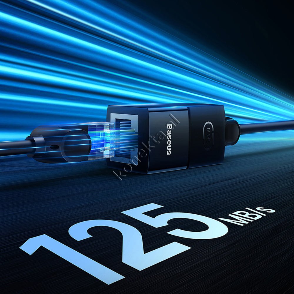 Baseus Ethernet Cable, Black - Thumbnail 19