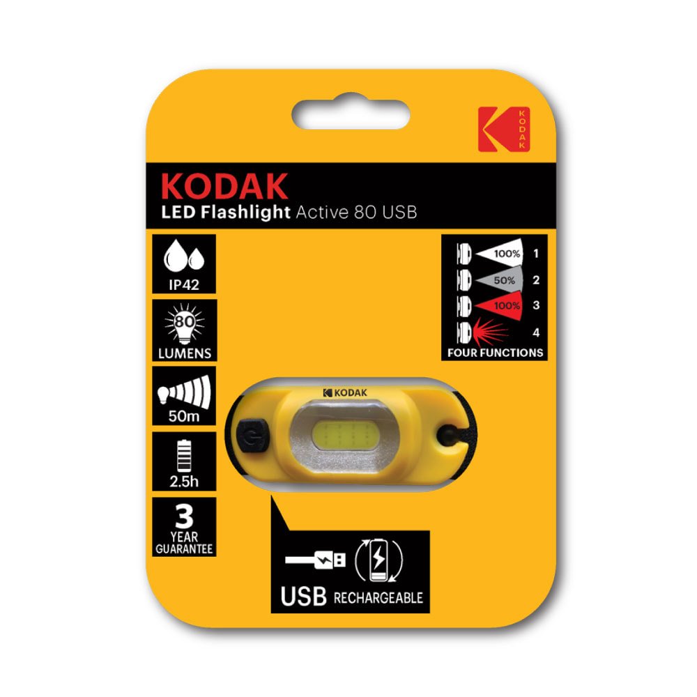 Kodak LED Flashlight Active 80 - Thumbnail 2