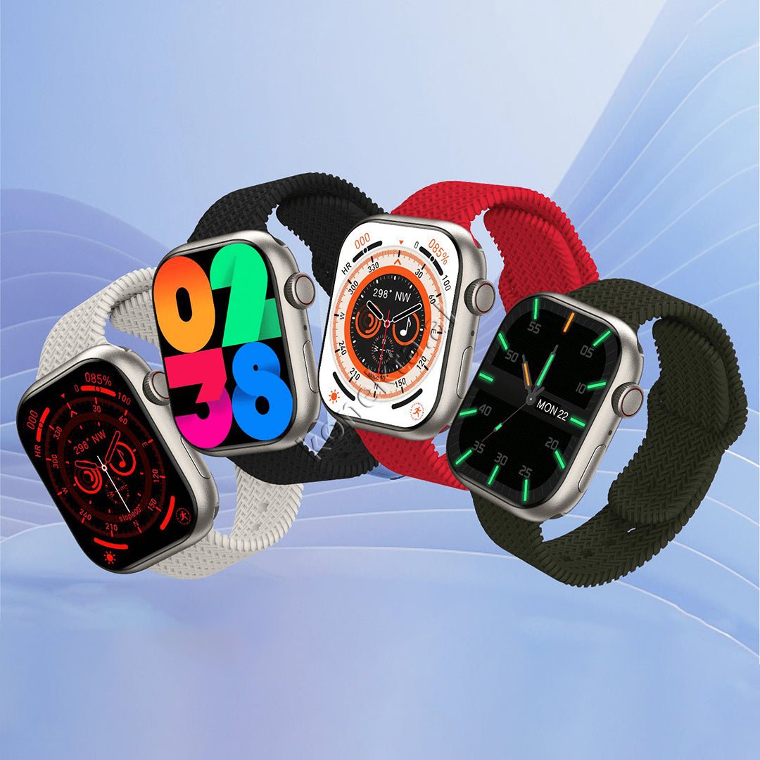 HOCO HK9 PRO+ Smartwatch, Black, 2.2 Inch - Thumbnail 2