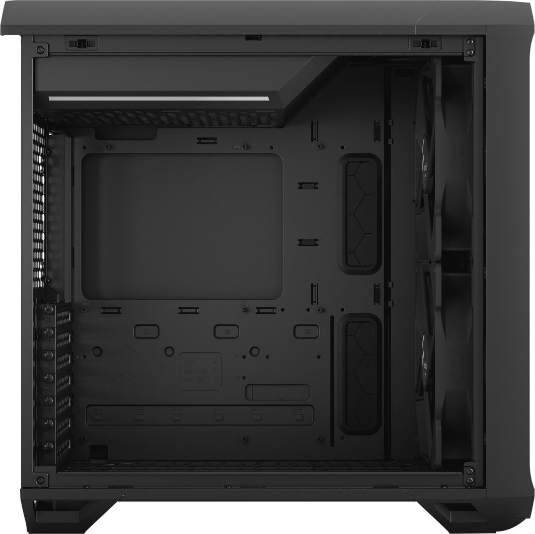 Fractal Design Torrent Compact Case, Black Solid, Midi Tower - Thumbnail 11