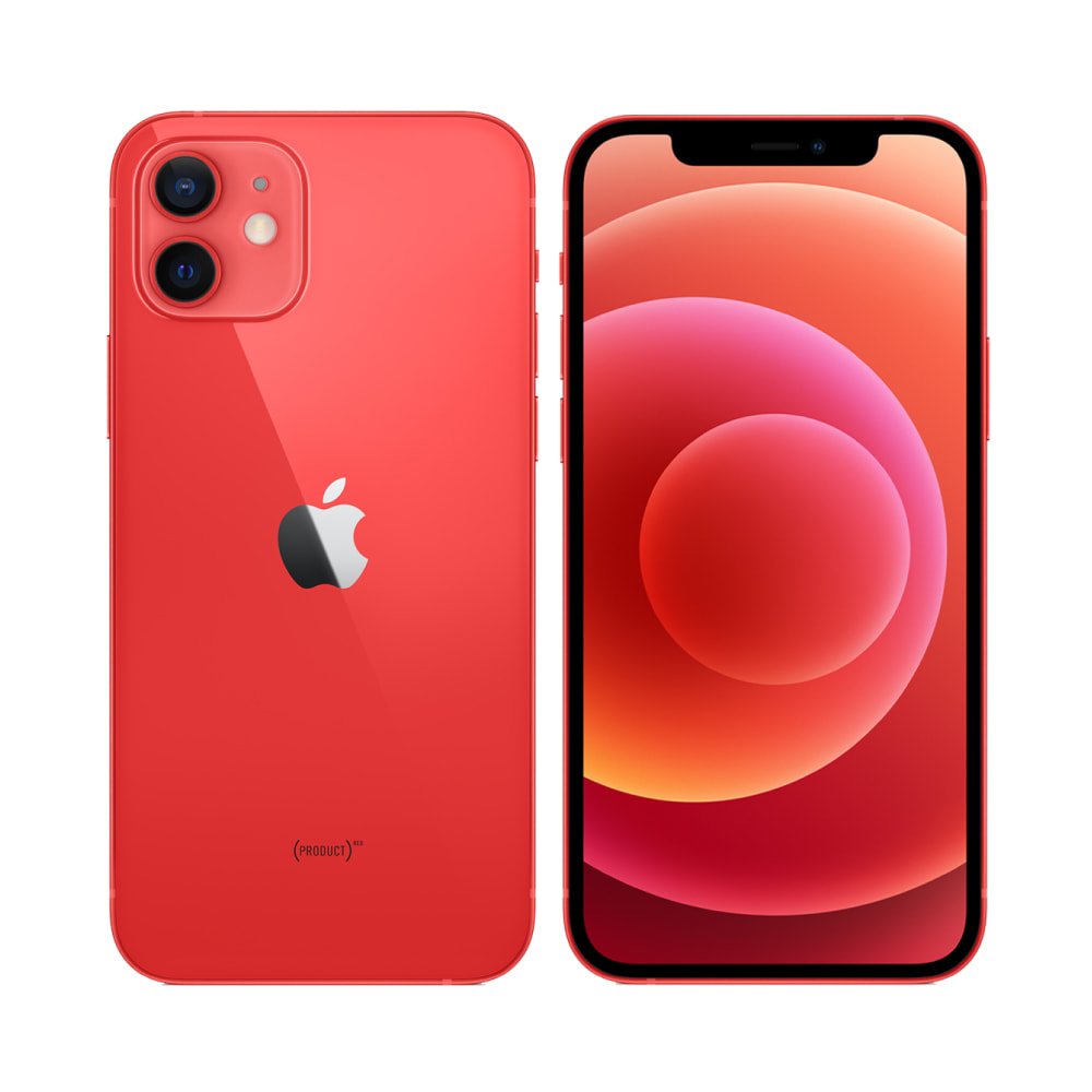 Apple iPhone 12, 64GB, Red - Image 1