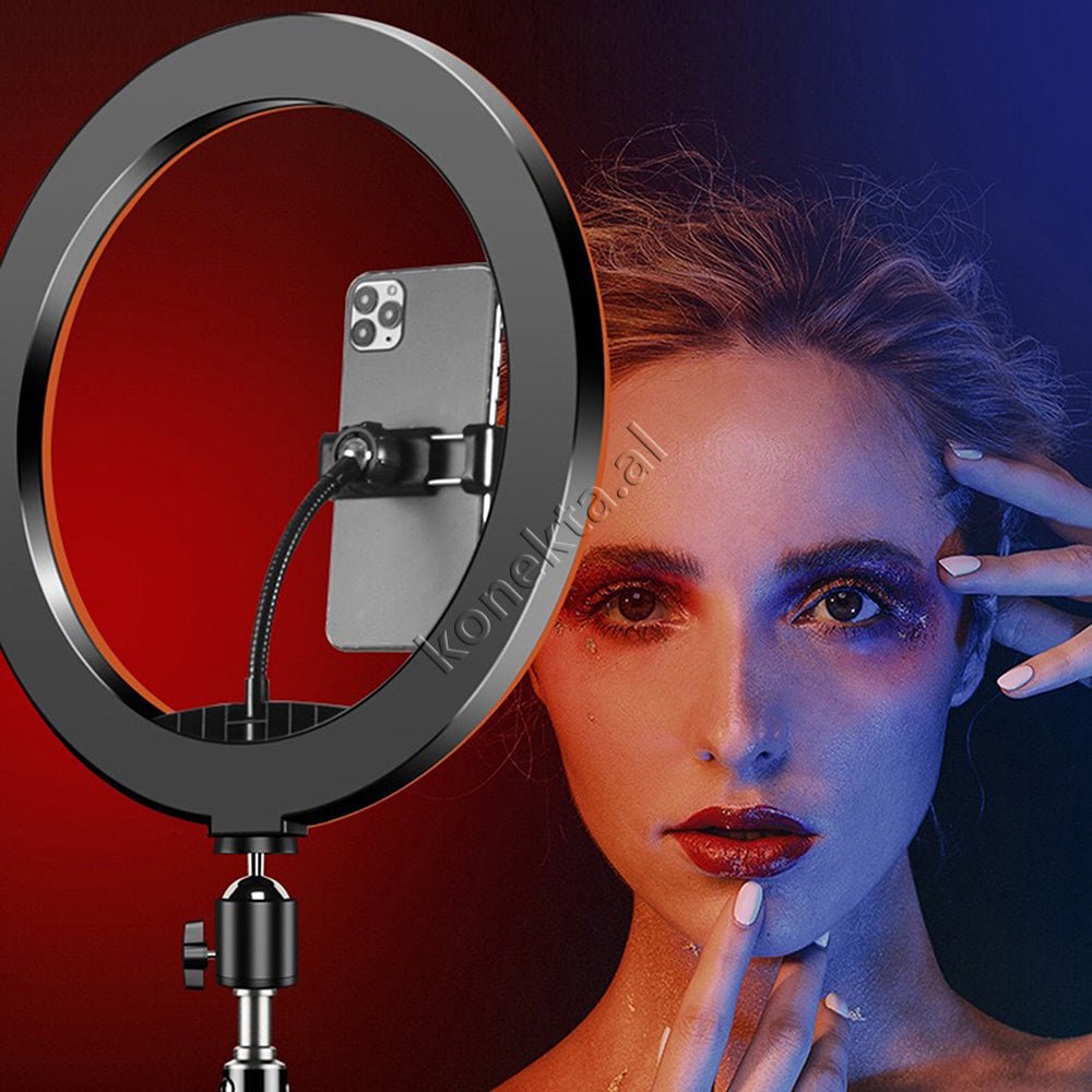 Baseus Tripod Me Drite Rrethore LED RGB Me Ndricim Perfekt - Thumbnail 6