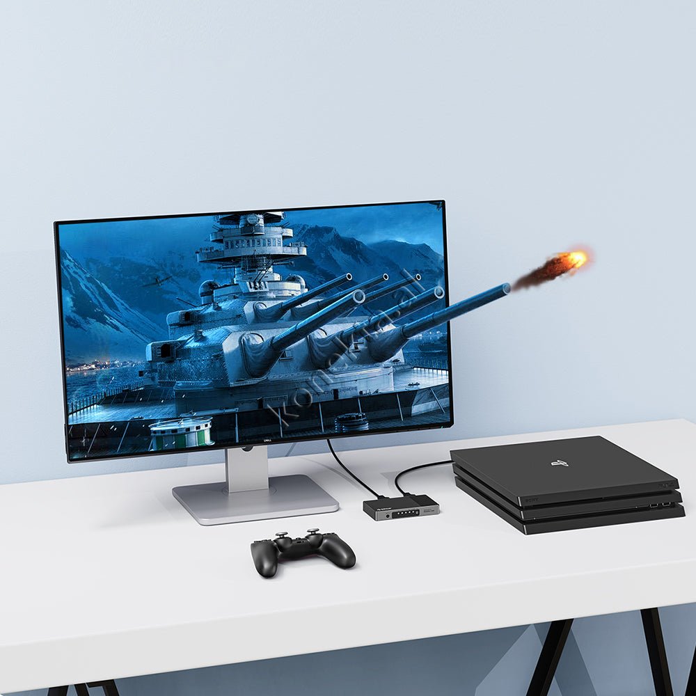 Orico HDMI Switch, 5 Porta, Grise - Thumbnail 4