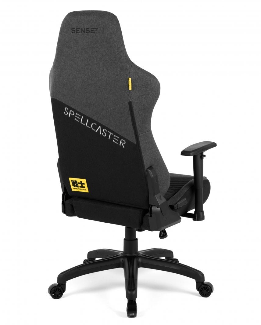SENSE7 Spellcaster Senshi Edition Gaming Chair, XL, Grey - Thumbnail 6