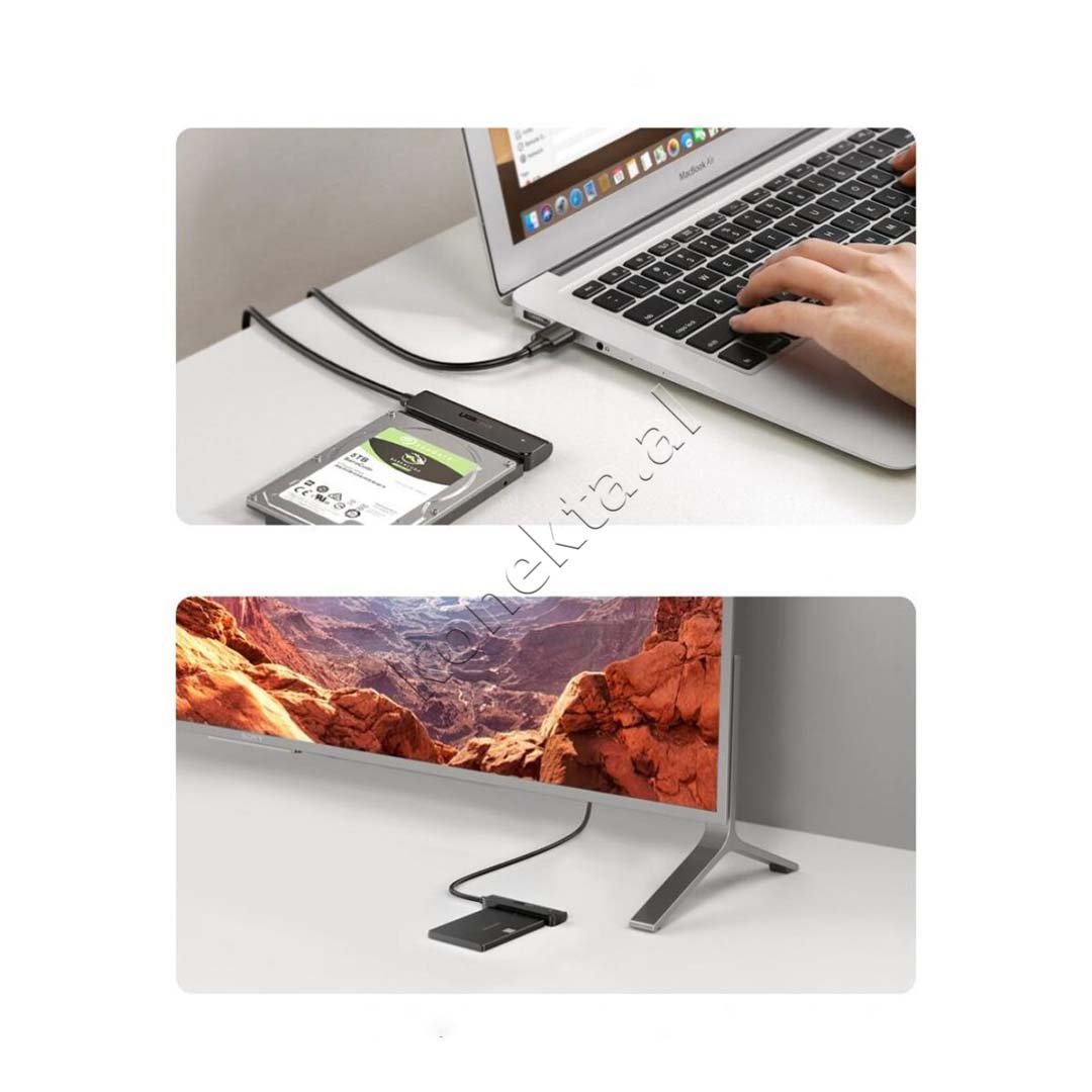 UGreen USB-A SATA Adapter 2.5" SATA III 3.0 HDD SSD - Thumbnail 12