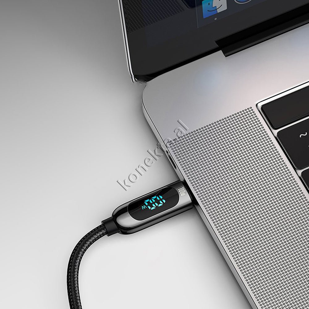 Baseus Type-C to Type-C Charging Cable, 100W, 2m - Thumbnail 18