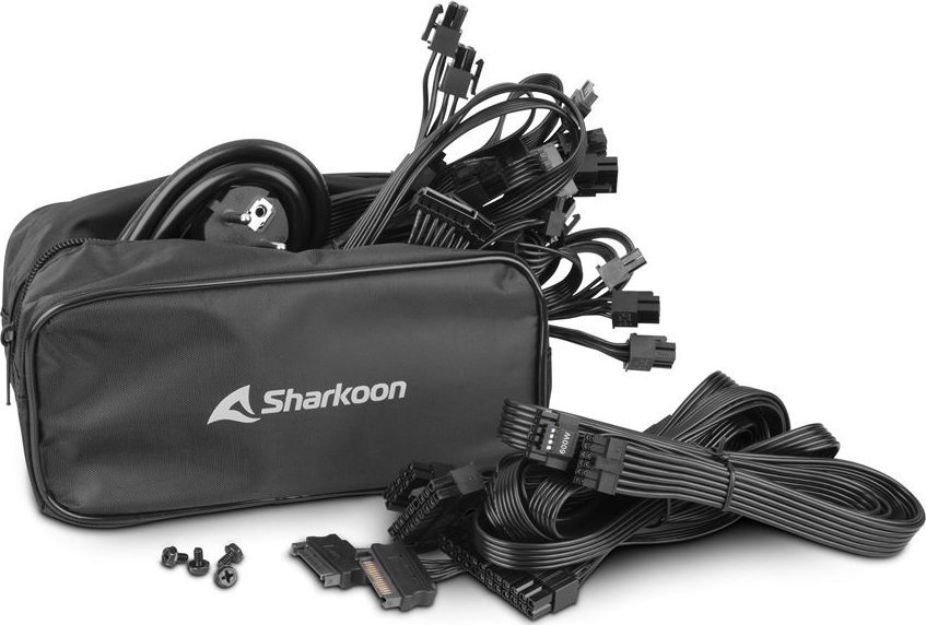 Sharkoon Rebel P30 Gold ATX 3.0 Power Supply, 1300W - Thumbnail 4
