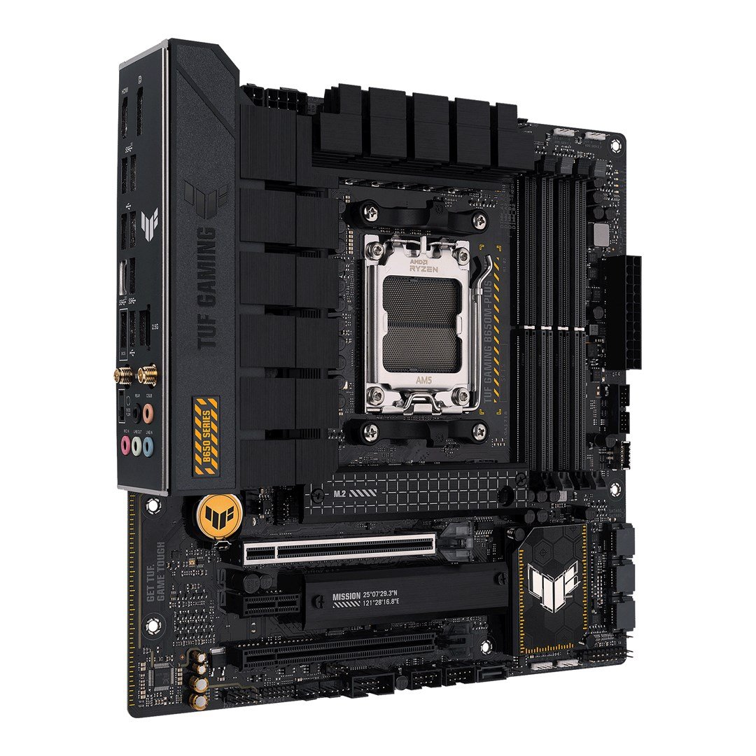 ASUS TUF Gaming B650M-PLUS WiFi AMD B650 Socket AM5 micro ATX Motherboard - Thumbnail 3