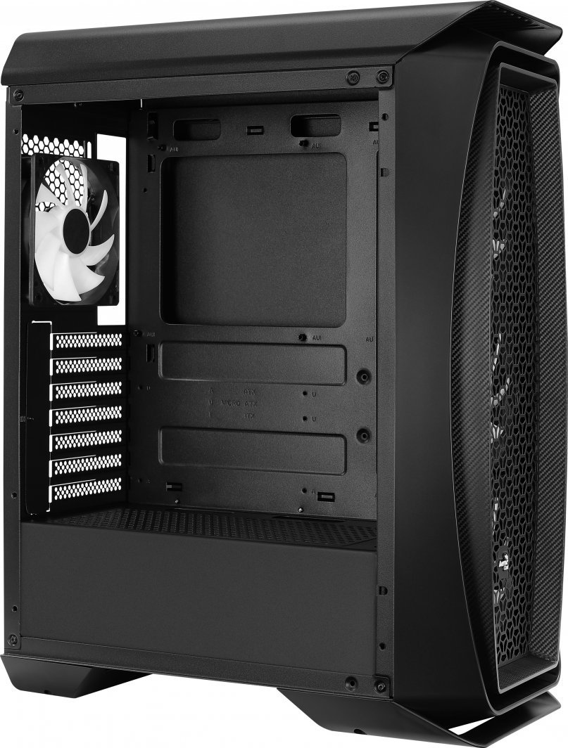 Aerocool Aero One Frost Case, Black, Midi Tower - Thumbnail 9