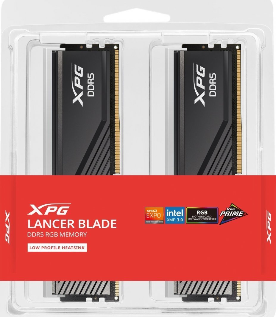 ADATA XPG Lancer Blade RGB Memory, DDR5, 64 GB, 6000 MHz, CL30 - Thumbnail 5