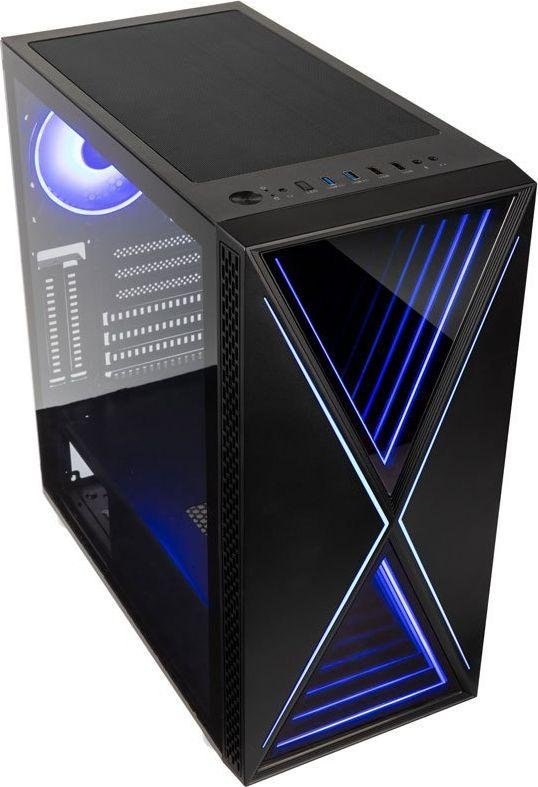 Kolink Void X ARGB Case, Black, Midi Tower - Thumbnail 2