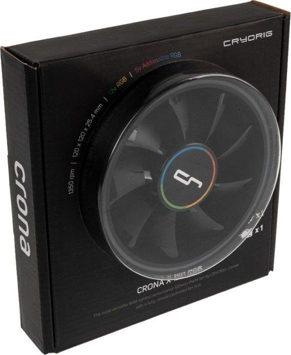 Cryorig Crona S Cooler, 120 mm, ARGB - Thumbnail 6