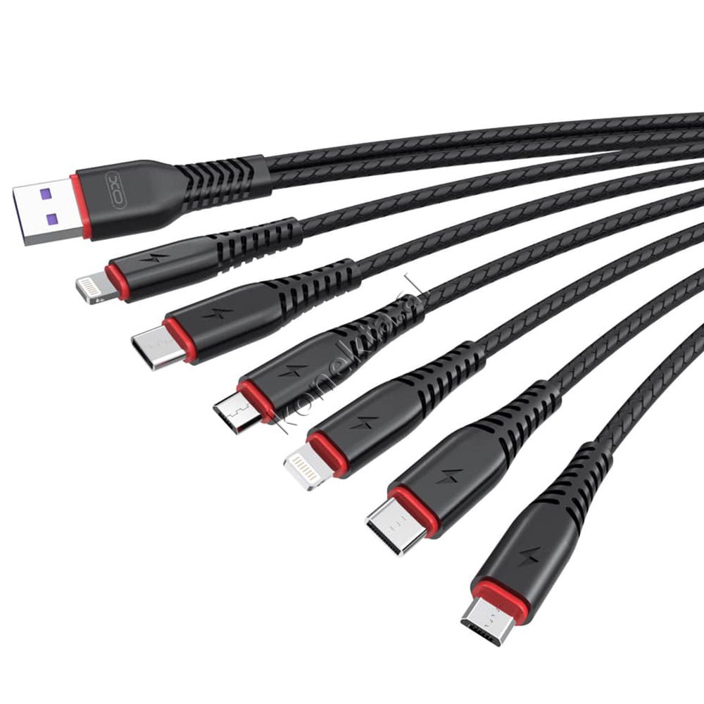 Baseus 6 in 1 Charging Cable, 1.2m - Thumbnail 3