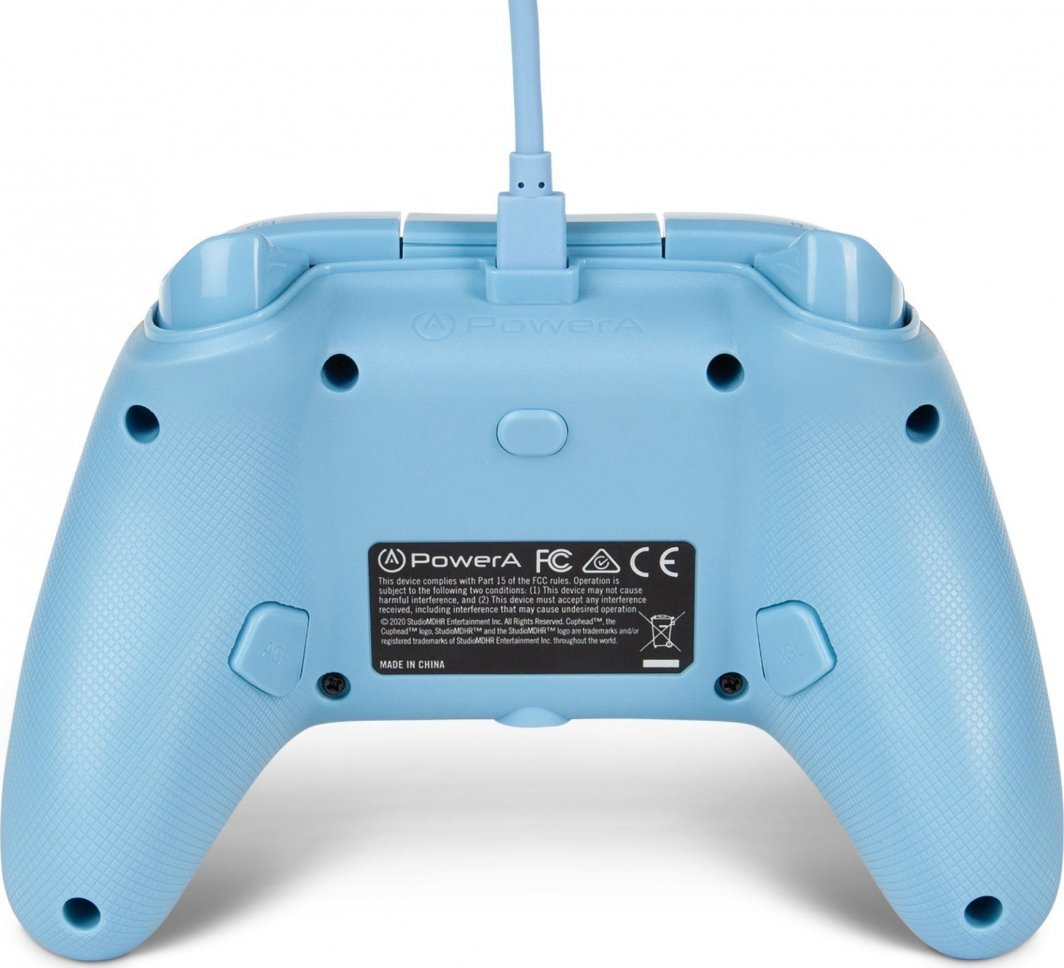 PowerA XS Enhanced Cuphead Controller, Wired, Yellow - Thumbnail 4