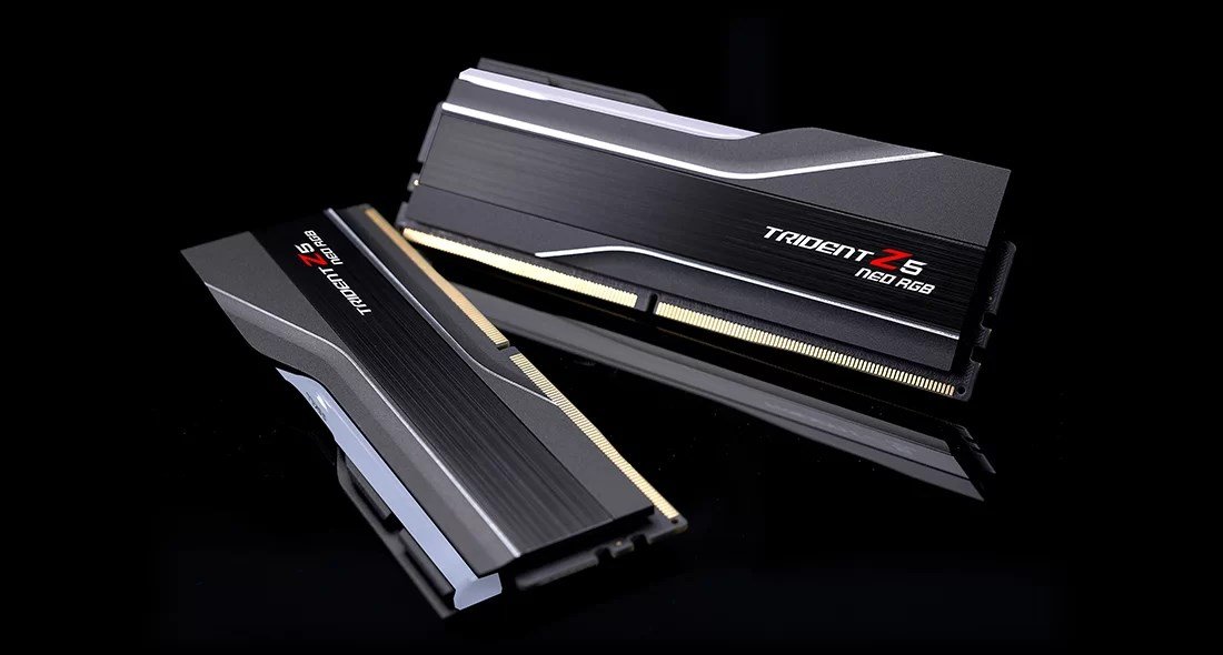 G.Skill Trident Z5 Neo RGB Memory Module, 64GB (2 x 32GB), DDR5, 6000MHz - Thumbnail 4
