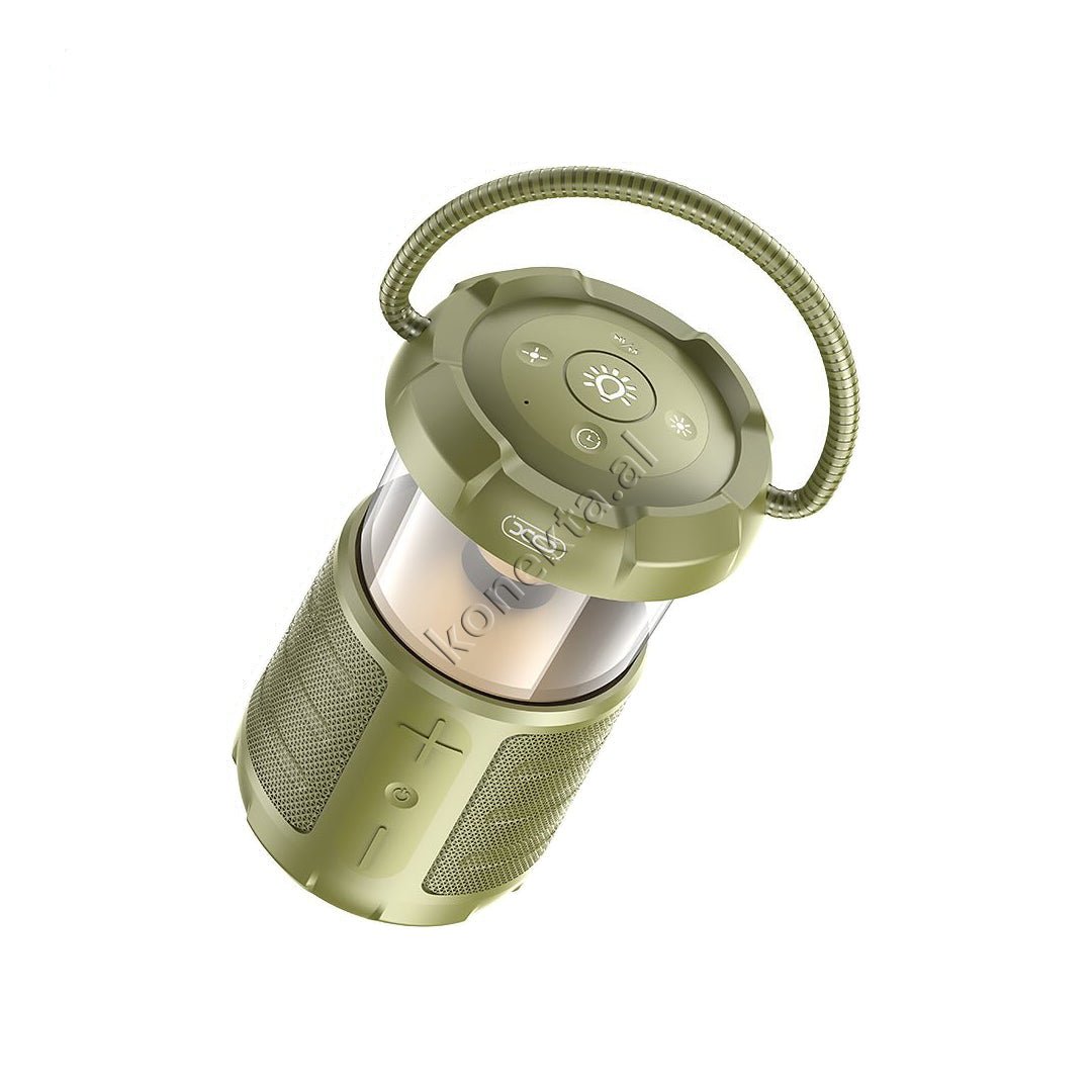 XO Boks Bluetooth Me Drite LED, Black and Green - Thumbnail 5
