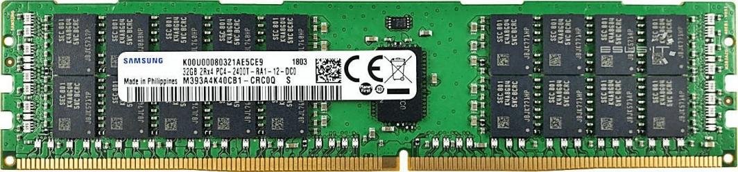 Samsung DDR4 Memory, 32 GB, 2400 MHz, CL17, M393A4K40CB1-CRC - Image 1
