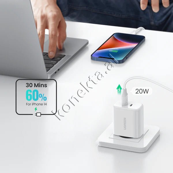 UGreen Fast Charger Adapter 40W - Thumbnail 2