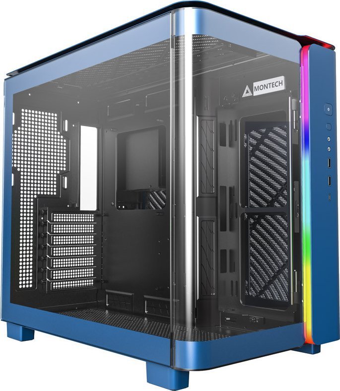 Montech King 95 ARGB Case, Blue, Midi Tower - Image 1