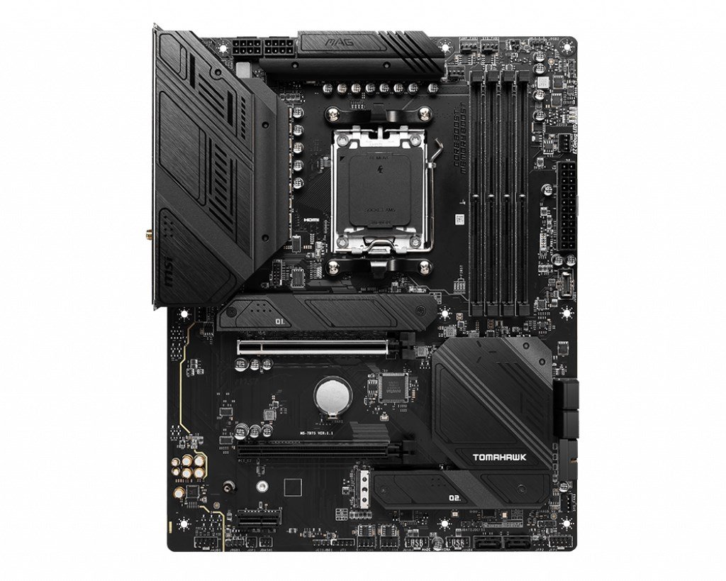MSI MAG B650 Tomahawk Motherboard WiFi AMD B650 Socket AM5 ATX - Thumbnail 3