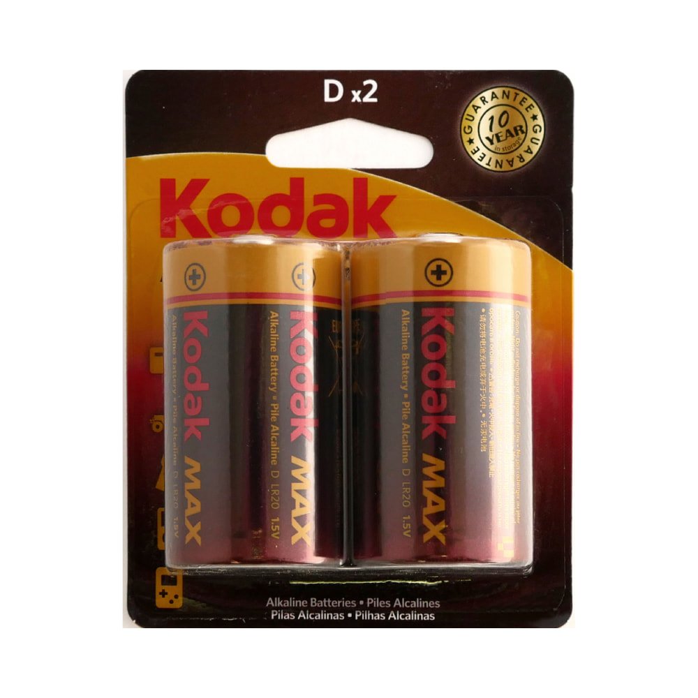 Kodak Max Alkaline Battery LR20 - Image 1