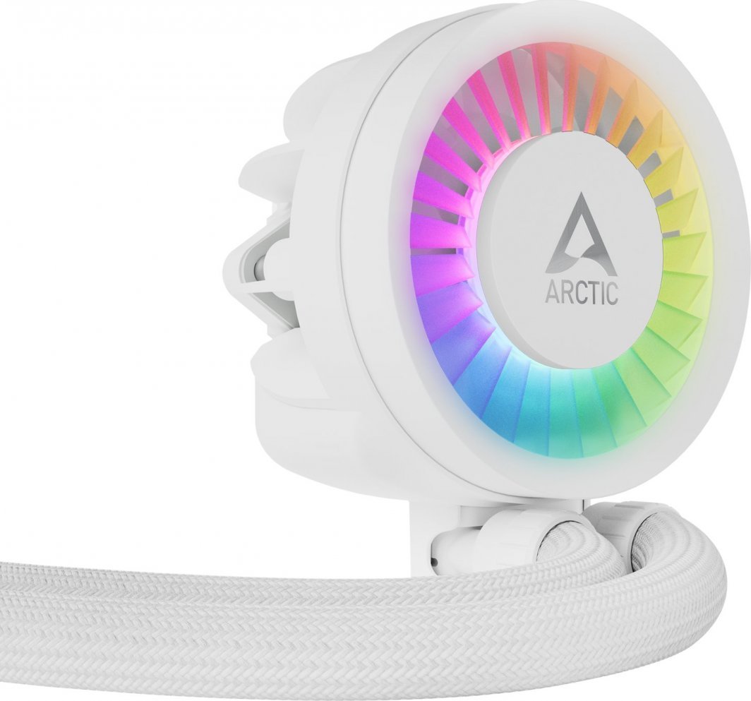 Arctic Liquid Freezer III 240 A-RGB Cooler, White (ACFRE00150A) - Thumbnail 4