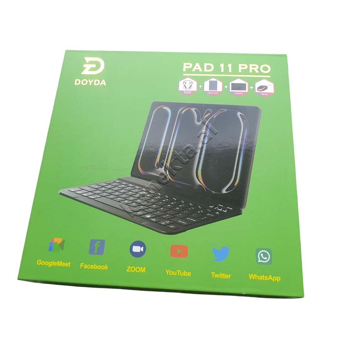 Doyda PAD 11 PRO Tablet, 12.1", 12GB RAM, 512GB Storage - Thumbnail 3