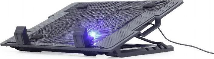 Gembird NBS-1F17T-01 Cooler Pad, Black - Image 1