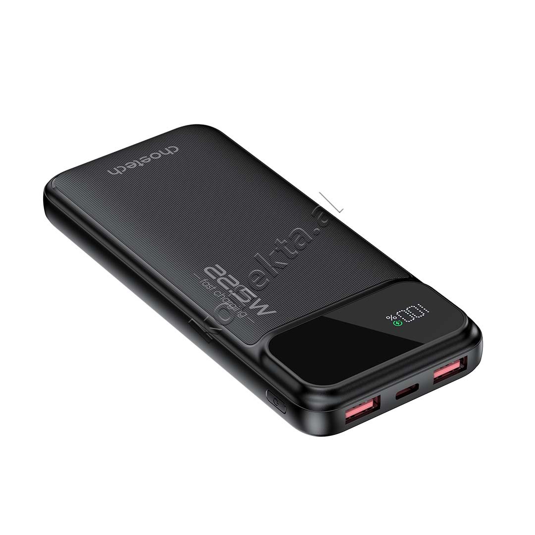 Choetech 10000mAh Power Bank, Black - Thumbnail 2