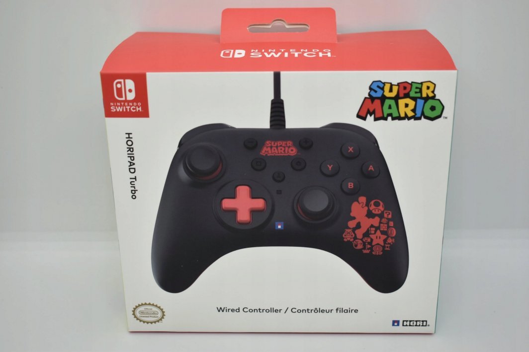 NoName Horipad Turbo Controller, Wired, Black / Red - Thumbnail 4