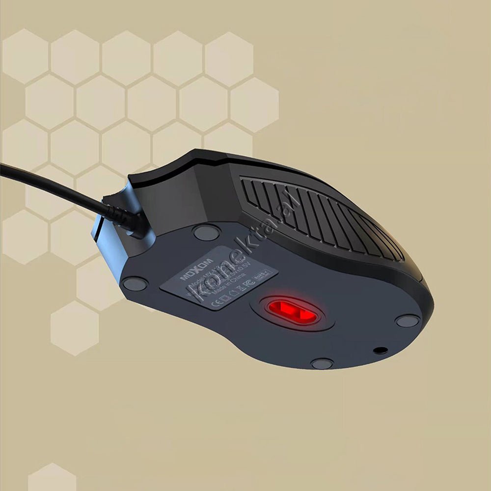 Moxom Gaming Mouse, Black - Thumbnail 6