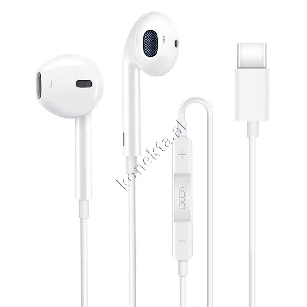 MOXOM Bluetooth Type-C Headphones, White - Image 1